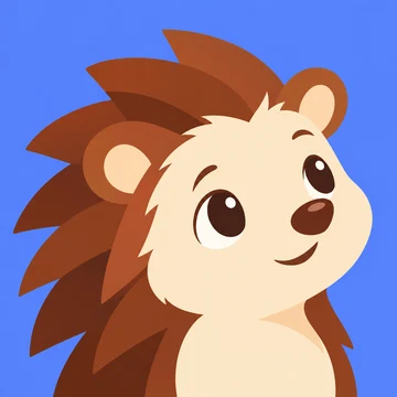 penny mascot logo in graphic app icon style