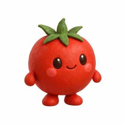 Rosa, the cooking app mascot